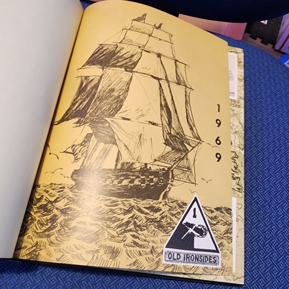 1969 OLD IRONSIDES 1st armored division American military WWII memorabilia - Picture 3 of 5